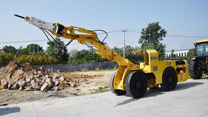 全液壓撬毛臺車 礦山巷道排險車 通過能力強