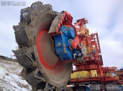 開(kāi)眼了!7.8億礦山系統(tǒng)!亞洲最大輪斗挖掘機(jī)!