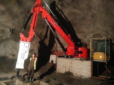 元征行直營(yíng)固定式液壓破碎錘